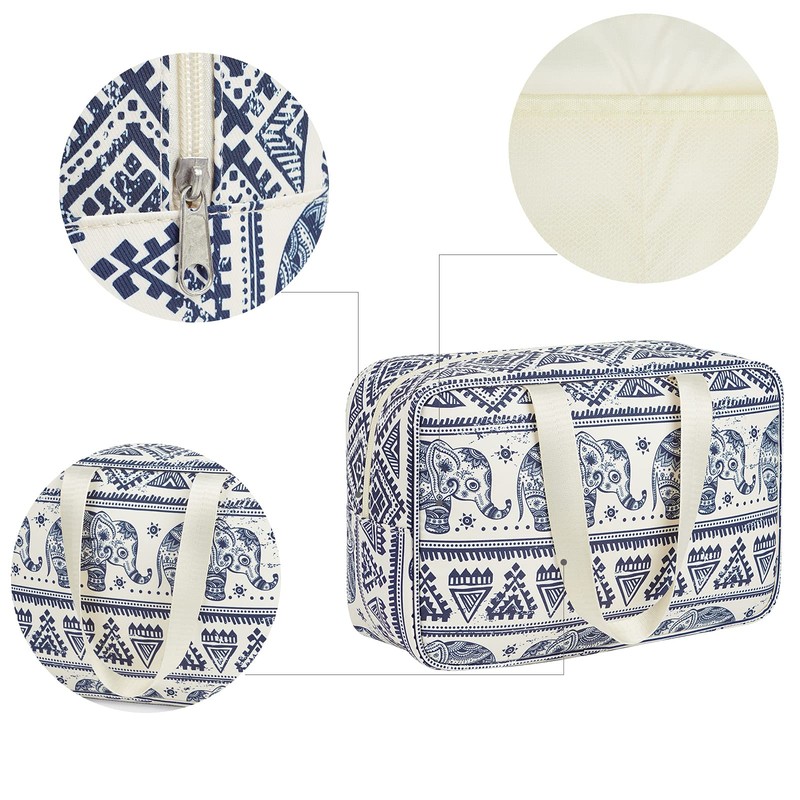 Full Size Toiletry Bag Large Cosmetic Bag Travel Makeup Bag