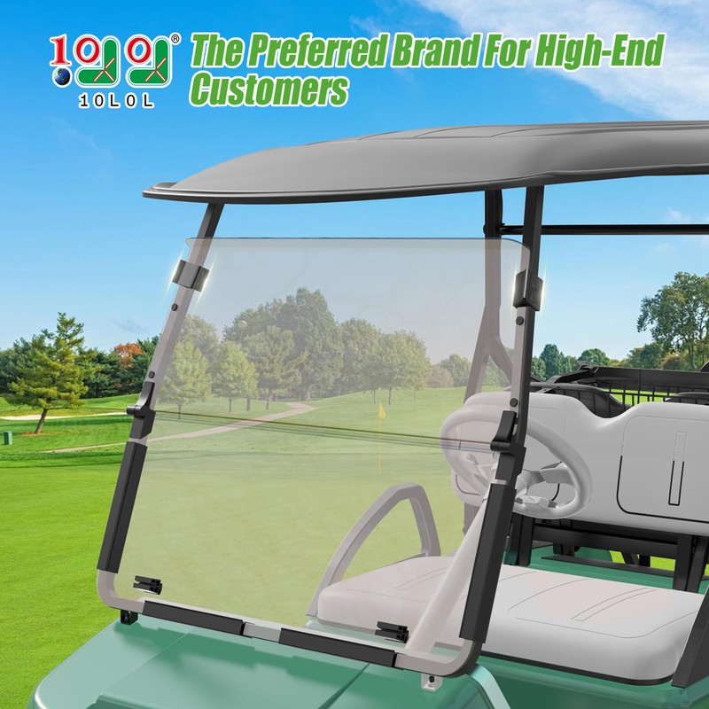 10L0L Golf Cart Windshield Retaining Clips for Club Car DS/Onward/Tempo/Precedent,