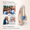 Delmicure binaural hearing aids VHP-1303 Beige Brand NEW