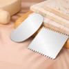 Steel Pottery Tools Serrated Scraper Clay Ribs Stainless Steel Sculpture