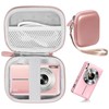 CaseSack Kids Camera Case compatible with CAMKORY Digital Camera (Rose)