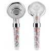 LED Negative Ion Shower Head Handheld WaterSaving Pressurized Hand Shower