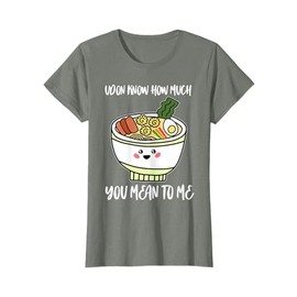 Udon Ramen Funny Kawaii Japanese Noodle Maglietta