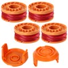 4 Pcs Strimmer Spool for Worx, Trimmer Spool Replacement Trimmer