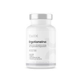 CellX  Ergotionena con NAD, TUDCA, Quercetina, cido Alfa Lipoico, Crcuma y BioPerine  Frmula Premium de Detoxificacin Celular, Energa Mitocondrial y  