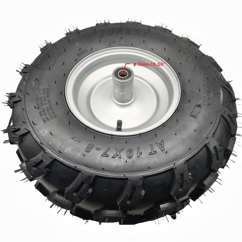 ZTDZZH Silver 19 * 7-8 Front Rim Wheel For Coleman