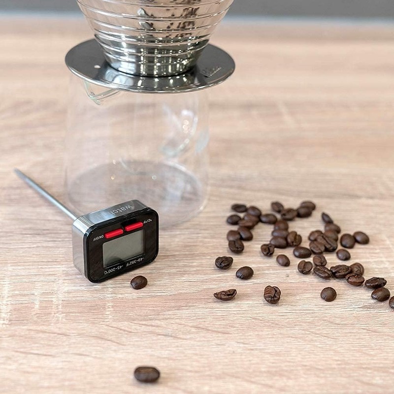 watchget Drip Pot Thermometer, Coffee Milk Foamer Thermometer, Kitchen Thermometer,