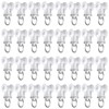 Barydat Curtain Track Roller Hooks Rail Pulleys Runners Plastic Ceiling