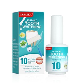 HASAIKA® Vernice per denti, Gel per Denti Delicato, Vernice Sbiancante Istantanea per Denti, Bianco Stretto per Denti Sensibili,sicuro ed efficace per donne e uomini