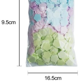Veloshine Portable Disposable Paper Soap Sheets, 1000 Sheets, Colorful, for Travel Hiking Hand Washing Bath