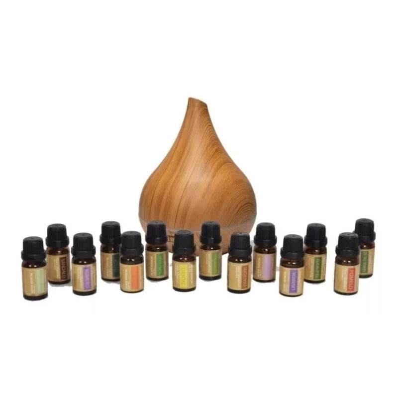 Nature's Difusor Humificador Aromaterapia Essence Nature's 14 Aceites