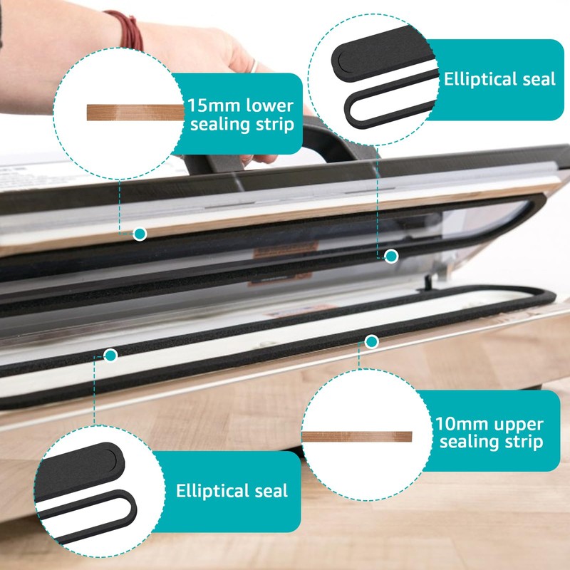 Aomitop 08-0501-W Maintenance Kit Compatible with Weston Pro-Series Vacuum Sealer,