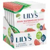 LILY'S Sour Watermelon Slices, Gummy Sweets Bags, 1.8 oz (6