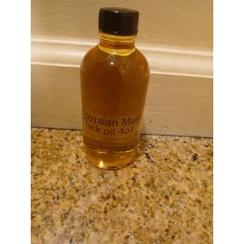 Imported Egyptian Musk Pure Thick Uncut Body Oil , Alcohol Free, Unisex 4 oz