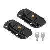 PATIKIL Suitcase Lock Hasp 2.64" x 1.34", 2Pcs Metal Iron