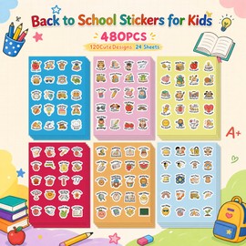 Classroom Must Haves - 480 PCS Teacher Reward Stickers for Kids Students