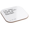 Mr. & Mrs. Panda Coaster with German Text "Ich Habe