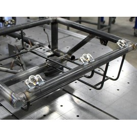 TDZ 10 Pack 1/4 Turn Quick Release Steel Dzus Button with Springs and Tab Plates Free Rivets for Fastening Sheet Metal Door Panel， Chrome