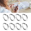 20pcs Spring Ring Clasps Innovative DIY Hand Crafted Copper Spring