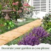 8FT Wooden Garden Pathway,Non-Slip Straight Garden Walkway,Garden Paver