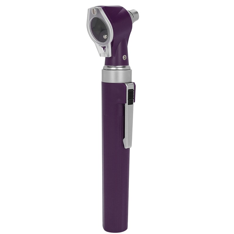Professional Diagnostic Kit Ear Care Examination Otoscope Eardrum Endoscope SpeculumPurple