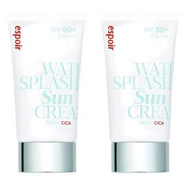 ASPRIA 에스쁘아 워터 스플래쉬 선크림 프레쉬 시카 SPF50+ PA++++ 60ml x 2개 Espua Water Splash Sun Cream Fresh Shea SPF50+ PA++++ 60ml x 2 [60ml x 2 pieces]