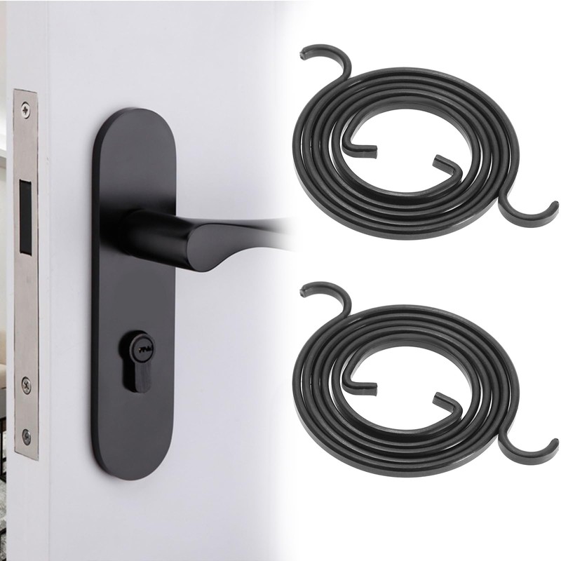 ECSiNG 10Pcs Turn Door Handle Springs DIY Door Handle Spring