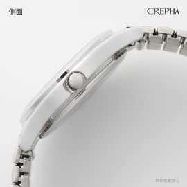 Kleffer 190420 Women's Analog Watch, Waterproof, Bellows Metal Band, Silver, white, Bracelet Type