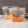 Roppolo 50 pcs 7.9 Inch Large Clear Bread Plastic Bags