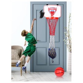 Basketball Hamper Toy for Kids – Fun Over-The-Door Laundry Hoop with Ball – Build Good Habits Early & Keep The Floor Tidy