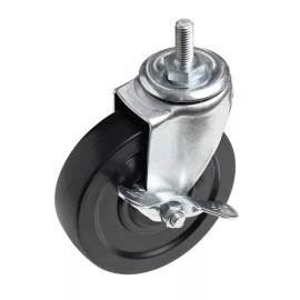 HSS 4" Casters, 3/8" Bolt, Loading Capacity 600 lbs, 4 Packs of 4 Casters