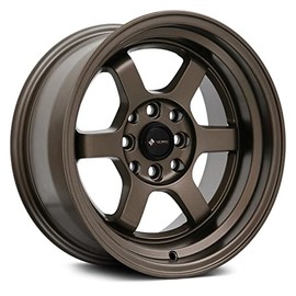 15x8 Vors TR7 4x100/4x114.3 0 Bronze Wheel Rim 73.1