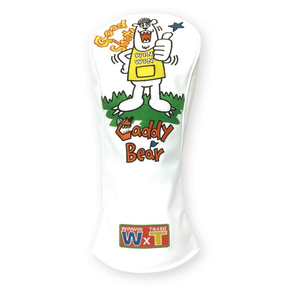 Winwin Style CADDY BEAR Headcover for Driver HC-407 [Takao Nomura