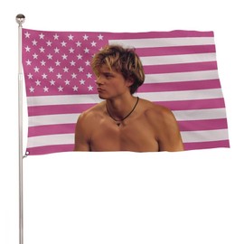 3x5 Ft Outdoor Indoor JJ Star Maybank flag,Pink Maybank Poster flags Tapestry Banner for Bedroom Living room dorm wall Decorations