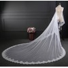 EllieHouse Women's 2 Tier Cathedral Lace Wedding Bridal Veil With