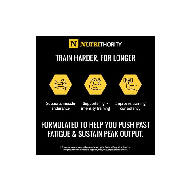 Nutrithority Pre-entrenamiento High Stim de 1,21 Gw