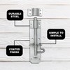 Primes DIY Brenton Strong Sliding Lockable Padbolt(8") Ideal for use