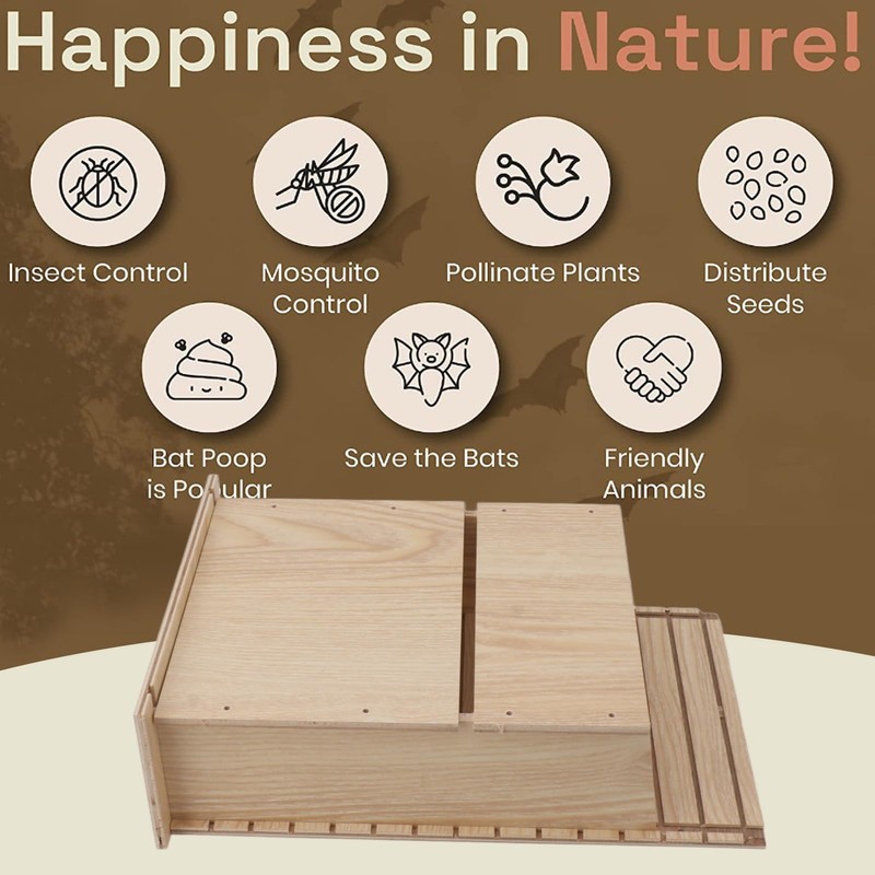 Large Bat House Shelter Kit - Bat Box Building Supplies