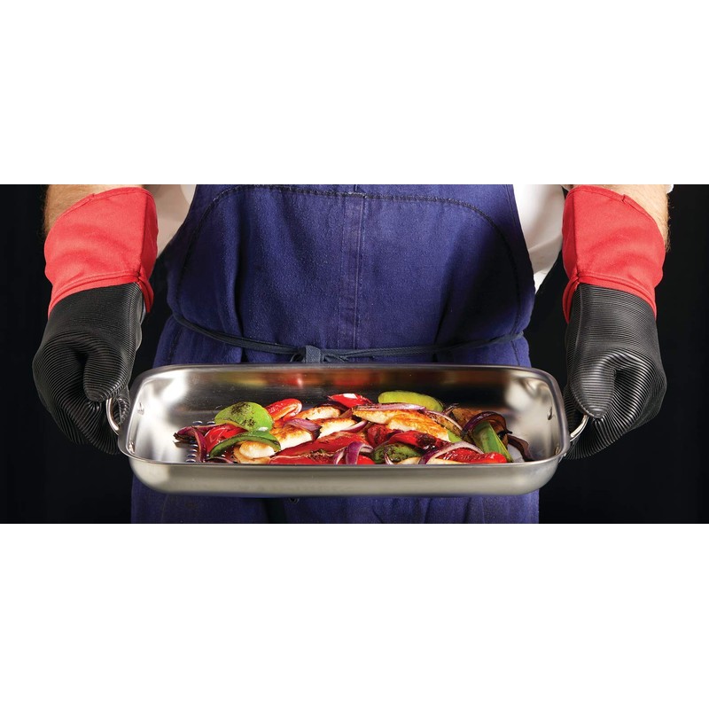 All-Clad Outdoor Stainless Steel Roaster 15x11 Inch Oven Broiler Safe