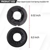 4 PCS Rear Upper and Lower Coil Spring Insulator Kit