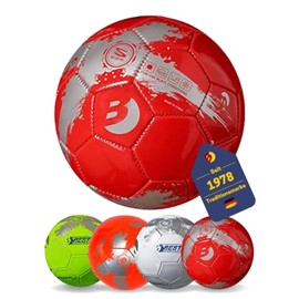 Best Sporting Football Speed 2.0 I Football in Red I High-Quality Ball I Colourful Football Children in Size 5 I Football Children with Cool Design I Balls for Football Training I Footballs