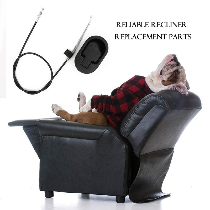 Dawa Universal Pull Recliner Handle with Cable,Recliner Replacement Parts,Release Handle
