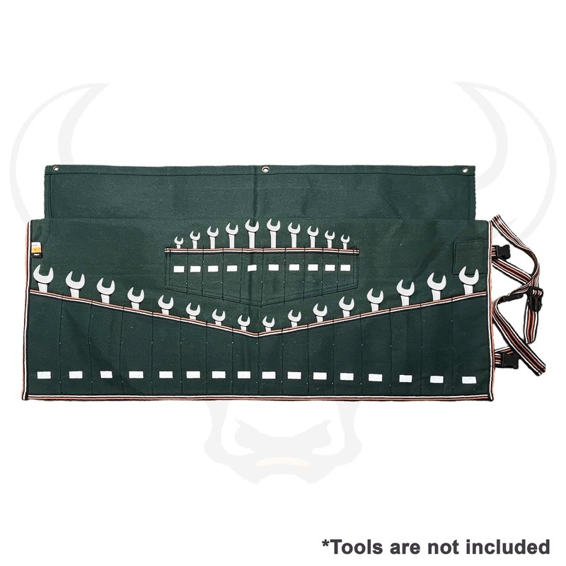 Wrench Set Tool Organizer W 26 Pockets for Tool Set,