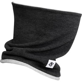 SUNMECI Neck Gaiter Warmer Ski Scarf Windproof Mask - Thick Fleece Neck Warmer Cold Weather Face Mask - Colour: Carbon Grey