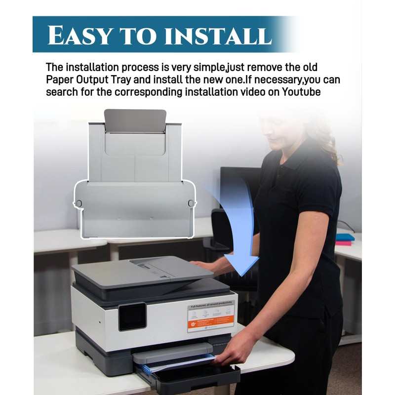 Paper Output Tray Replacement Part Fits for HP OfficeJet Pro