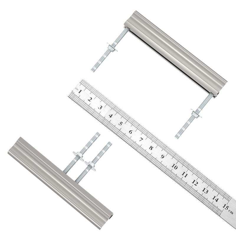 Peaha 5 Pack Adjustable Cabinet Pulls Silver Cabinet Handles for