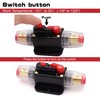 80A Audio Inline Circuit Breaker Reset Fuse 12V-24V DC, PowMr