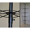 Decora Araña Exhibidor Giratorio De Piso 5 Niveles Negro Oferta!