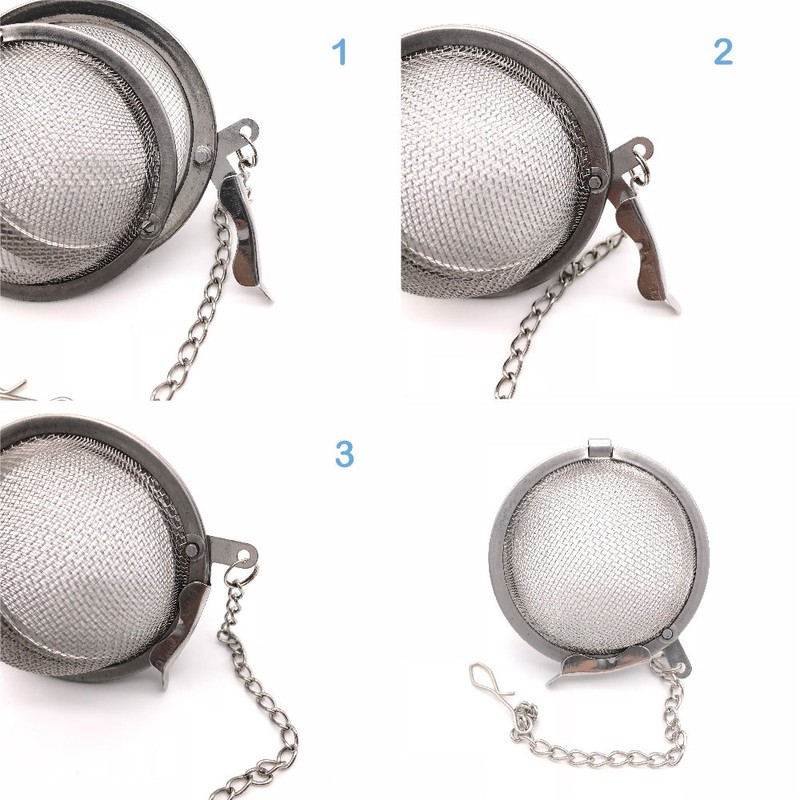 BITEYI Tea Infuser Tea Strainer Stainless Steel Ball Shape Tea