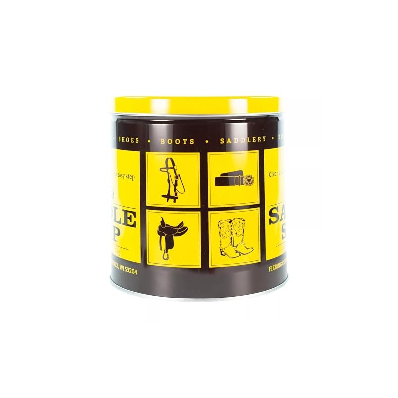 Fiebing's Yellow Saddle Soap for Leather (5 Pounds) - Leather